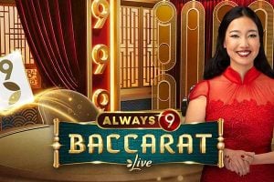 Always 9 Baccarat live casino game