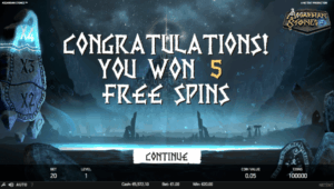 Asgardian Stones Free Spins screenshot