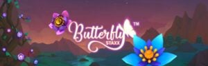 Butterfly Staxx slot gameplay screenshot