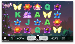 Butterfly Staxx gameplay screenshot