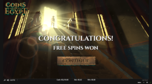 Coins of Egypt gameplay screenshot