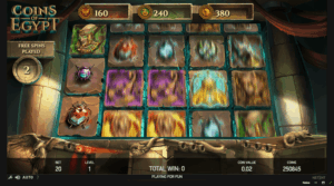 Coins of Egypt Free Spins screenshot