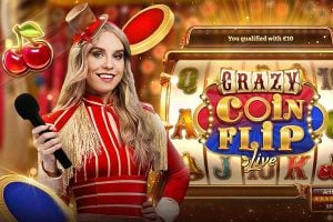 Crazy Coin Flip live casino game
