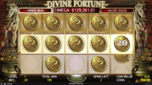Divine Fortune gameplay screenshot