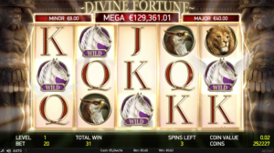 Divine Fortune gameplay screenshot