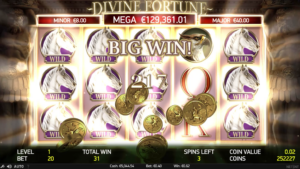 Divine Fortune gameplay screenshot