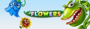 Flowers slot gameplay screenshot