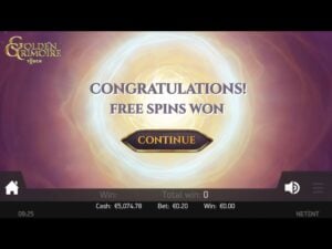Golden Grimoire gameplay screenshot