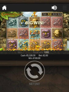 Gonzo's Quest gameplay screenshot