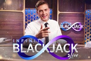 Infinite Blackjack live casino game
