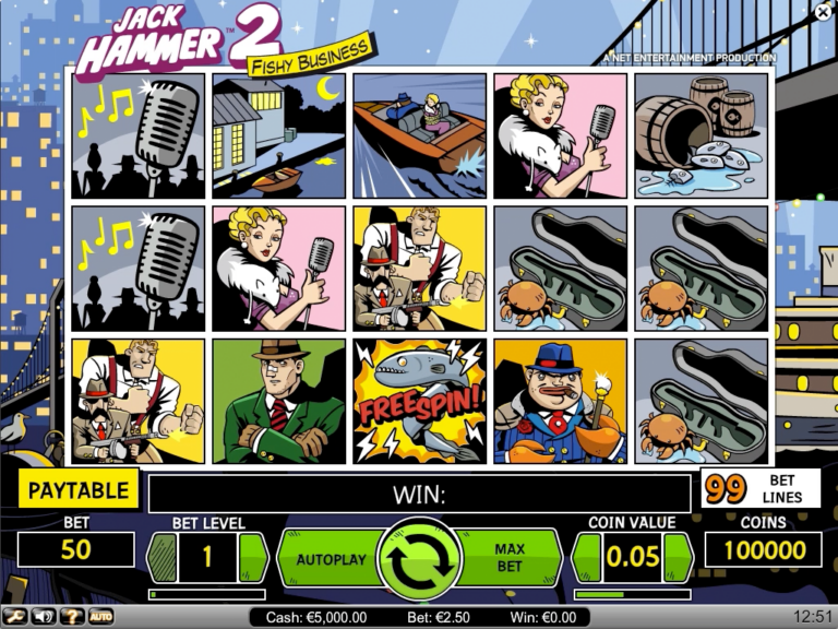 Jack Hammer 2 Fishy Business gameplay screenshot