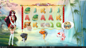 Koi Princess gameplay screenshot