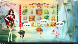 Koi Princess gameplay screenshot