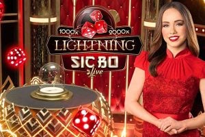 Lightning Sic Bo live casino game