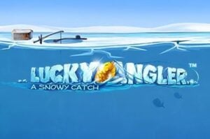 Lucky Angler: A Snowy Catch