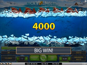 Lucky Angler: A Snowy Catch gameplay screenshot
