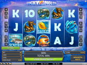 Lucky Angler: A Snowy Catch gameplay screenshot