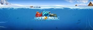Lucky Angler: A Snowy Catch slot gameplay screenshot