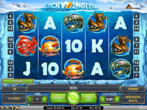 Lucky Angler: A Snowy Catch gameplay screenshot