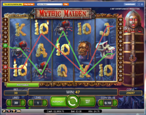 Mythic Maiden gameplay screenshot