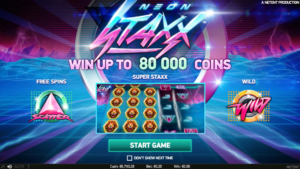 Neon Staxx gameplay screenshot