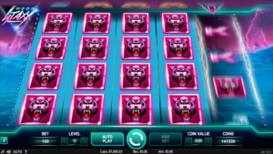Neon Staxx gameplay screenshot