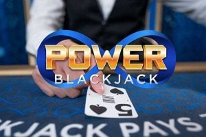 Power Blackjack live casino game
