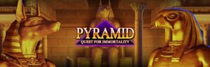 Pyramid: Quest for Immortality™ slot gameplay screenshot
