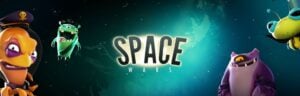 Space Wars™ slot gameplay screenshot