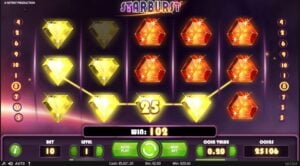 Starburst gameplay screenshot
