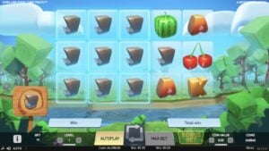 Strolling Staxx: Cubic Fruits gameplay screenshot