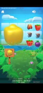 Strolling Staxx: Cubic Fruits gameplay screenshot