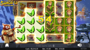 The Legend of Shangri-La: Cluster Pays gameplay screenshot