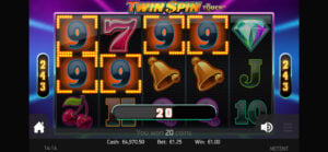 Twin Spin gameplay screenshot