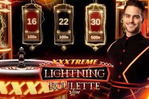 XXXtreme Lightning Roulette live casino game
